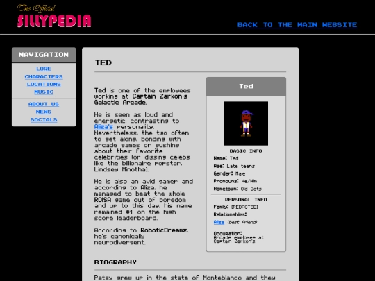 encyclopedia/ted screenshot