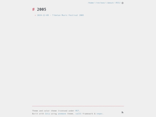 tags/2005 screenshot