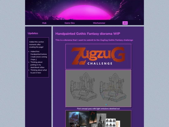 arts/GothFantasyChall/challenge screenshot