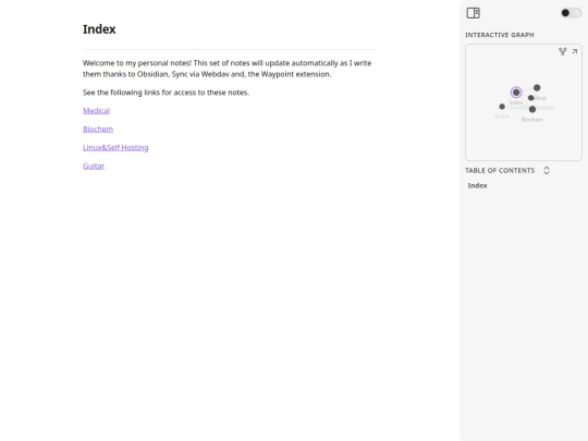 ObsidianNotes screenshot