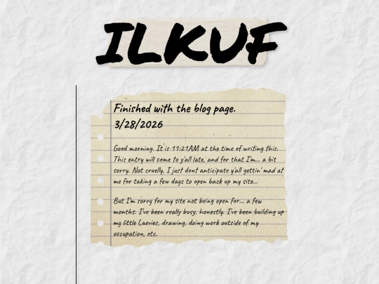 blog screenshot