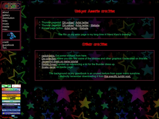 credit screenshot