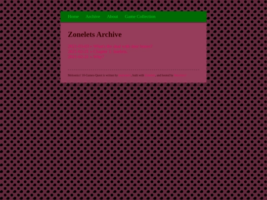 archive screenshot