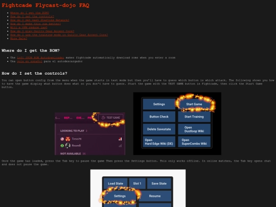 FlycastFAQ screenshot