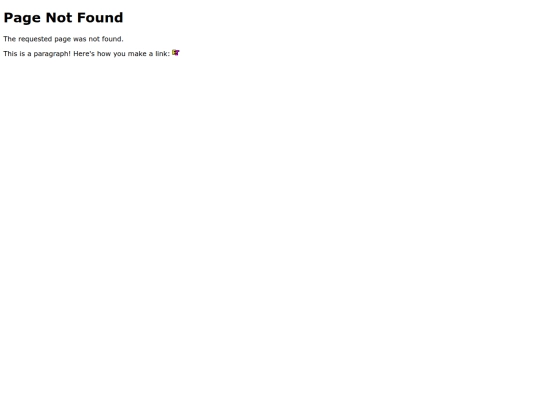 not_found screenshot