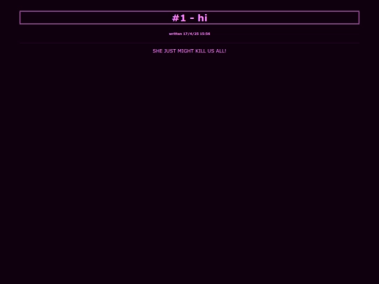rambles/list screenshot