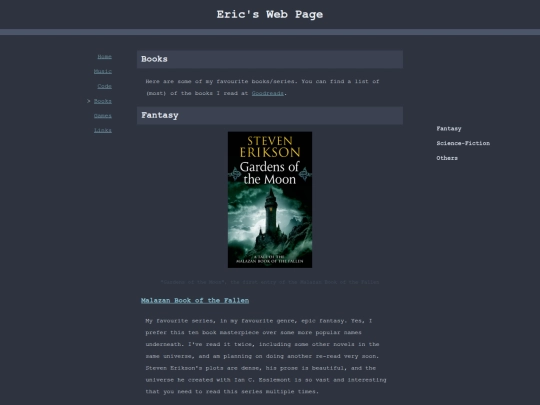 books screenshot