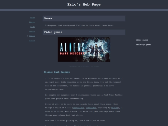 games screenshot