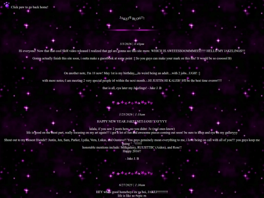 blog screenshot