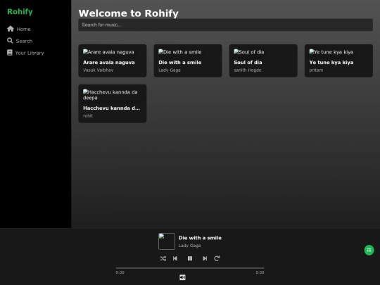 Spotify screenshot
