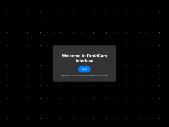 Webcam screenshot
