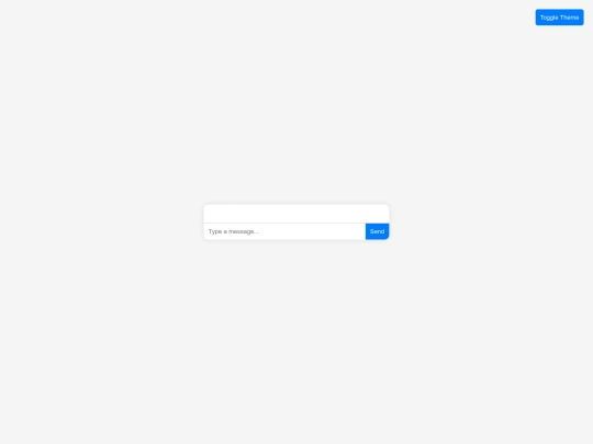 chatbot screenshot