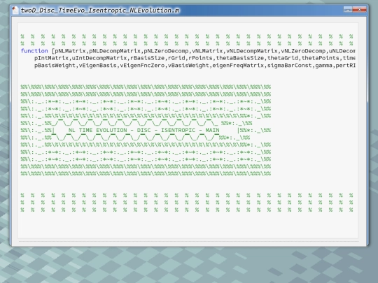 matlab-code-mobile/twoD_disc_isentropic_mobile/TwoD_Disc_TimeEvo_Isentropic_NLEvolution_Mobile screenshot