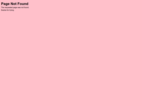 not_found screenshot