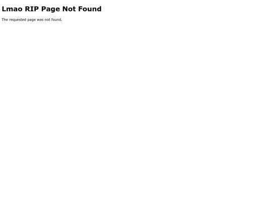 not_found screenshot