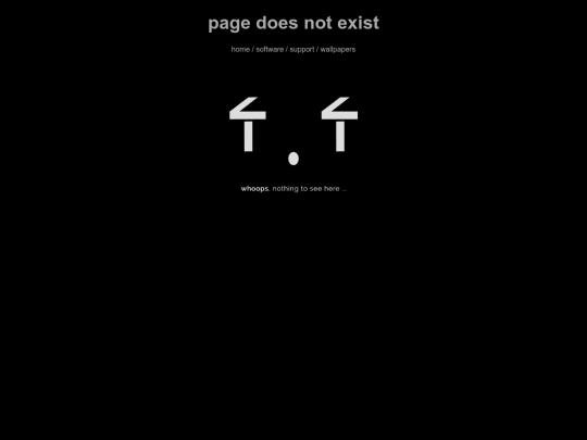 not_found screenshot