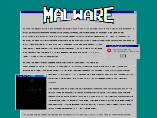 malware screenshot