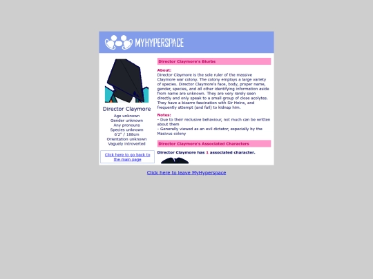 ocs/directorclaymore screenshot