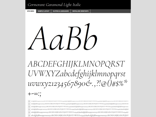 CorGarVarKit/cormorantgaramond-italic-variablefont_wght-demo screenshot