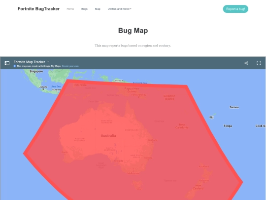 map screenshot