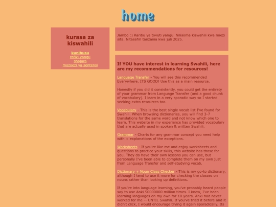 kiswahili screenshot