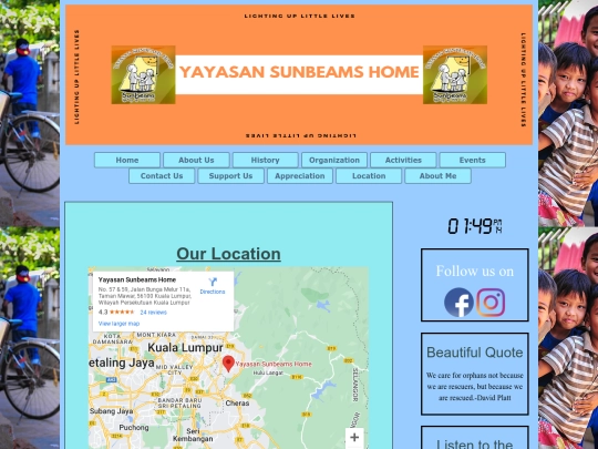 location screenshot