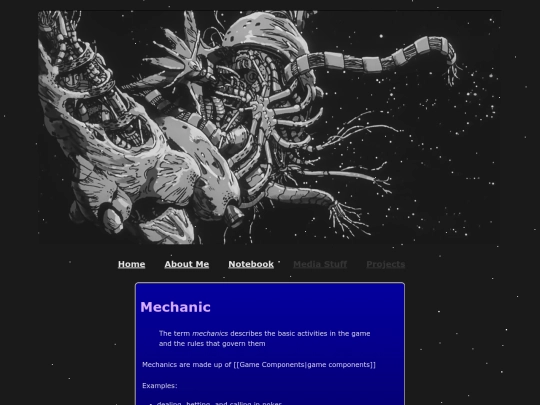 notebook/Mechanic screenshot