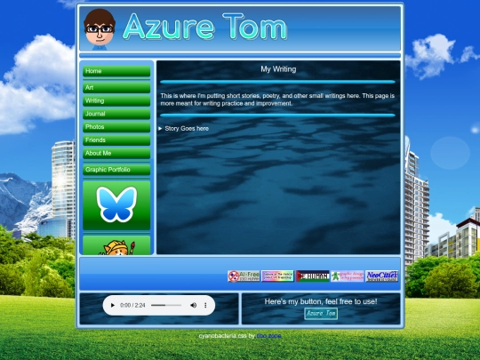 writing screenshot