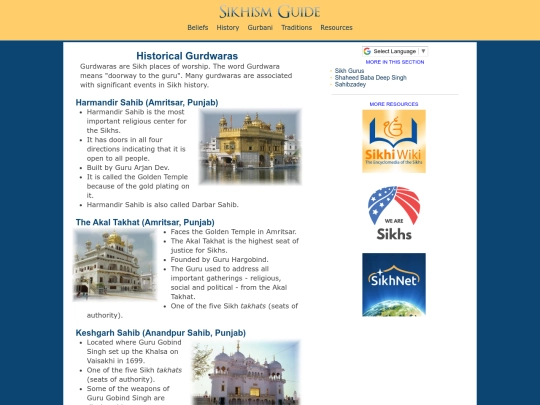 gurdwaras screenshot