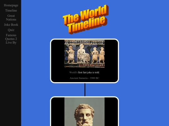 Timeline screenshot