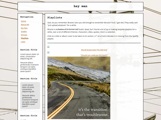 playlists screenshot