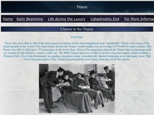 TitanicClass screenshot