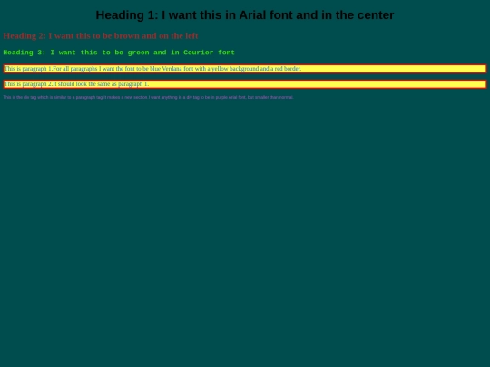 csspractice screenshot