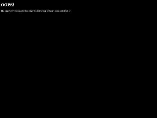 not_found screenshot