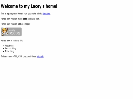 index screenshot
