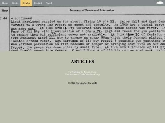 articles screenshot