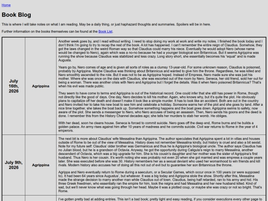 notes screenshot