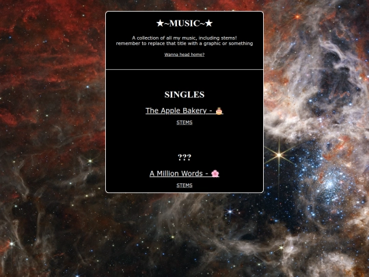 Music screenshot