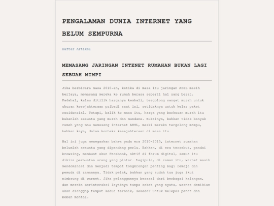 artikel/pengalaman-dunia-internet-yang-belum-sempurna screenshot