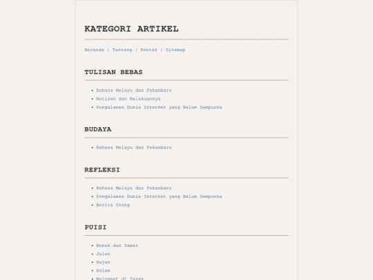 kategori screenshot