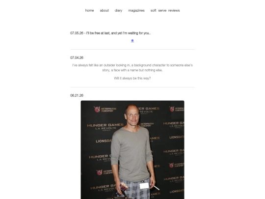 diary screenshot