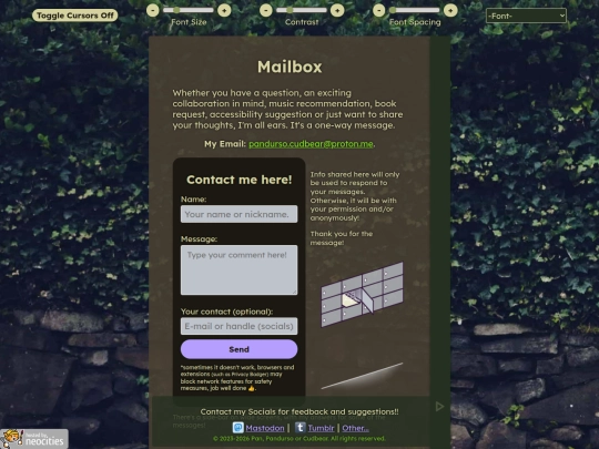 contact screenshot