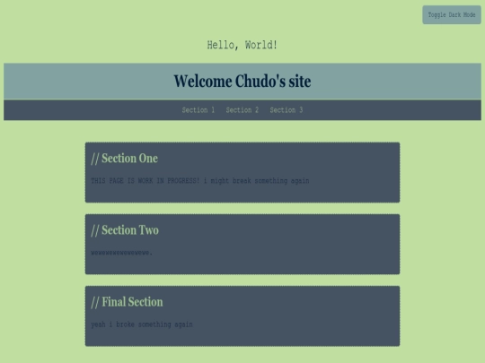 index screenshot