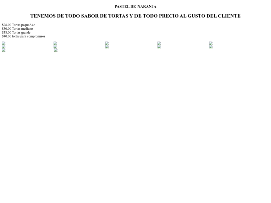 proyectoHTML torta/naranja screenshot