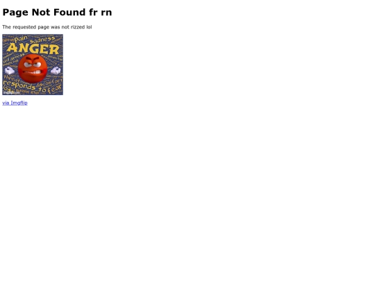 not_found screenshot