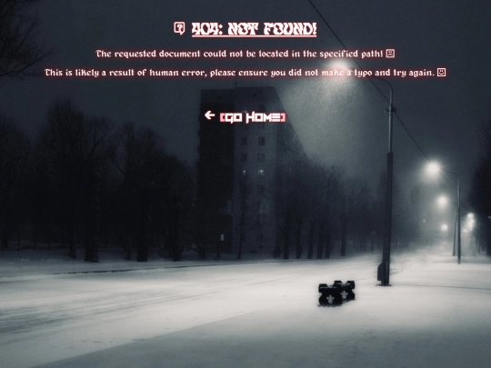not_found screenshot
