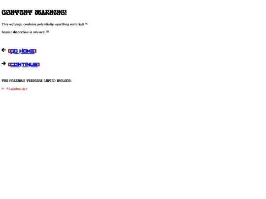 pages/samples/contentWarning/mobile screenshot