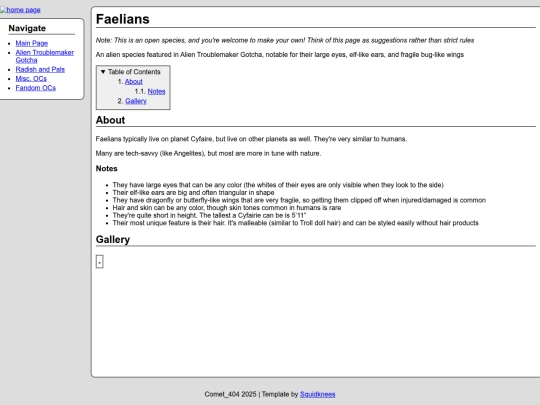 Faelians screenshot