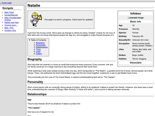 Natalie screenshot