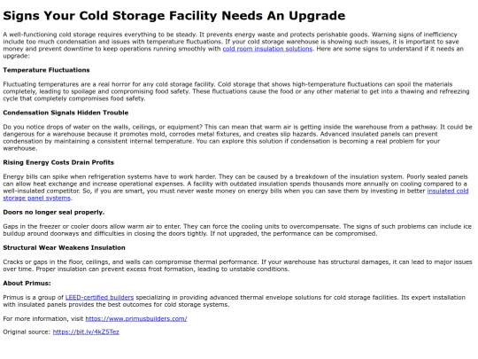 SignsYourColdStorageFacilityNeedsAnUpgrade screenshot